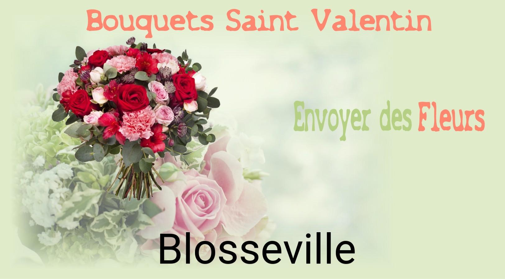 Roses de Saint-Valentin livrées à Blosseville